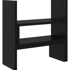 vidaXL Soporte de Escritorio para Monitor 40 x 17 x 41 cm Roble negro Outlet
