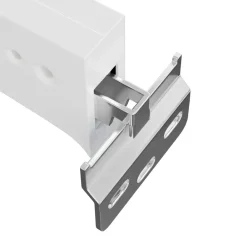 vidaXL Accesorios De Bricolaje-Soporte de gabinete colgante 2 pcs 70 x 48 x 19 mm