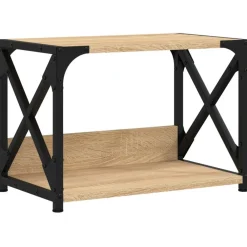 vidaXL Electrónica-Soporte de impresora 2 niveles 44x26x31,5 cm