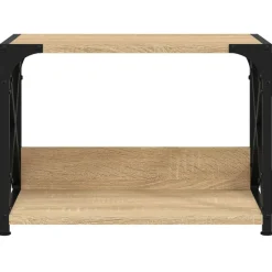 vidaXL Electrónica-Soporte de impresora 2 niveles 44x26x31,5 cm