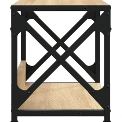 vidaXL Electrónica-Soporte de impresora 2 niveles 44x26x31,5 cm