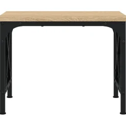 vidaXL Electrónica-Soporte de impresora madera ingeniería 40x30x31 cm