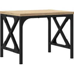 vidaXL Electrónica-Soporte de impresora madera ingeniería 40x30x31 cm