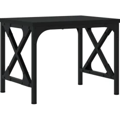 vidaXL Electrónica-Soporte de impresora madera ingeniería 40x30x31 cm