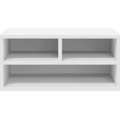 vidaXL Electrónica-Soporte de impresora madera ingeniería 49x40x22,5 cm