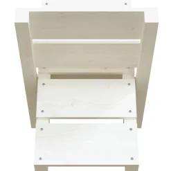 vidaXL Accesorios Para Hornos De Leña Y Chimeneas-Soporte de leña madera maciza de pino 47x39,5x48 cm