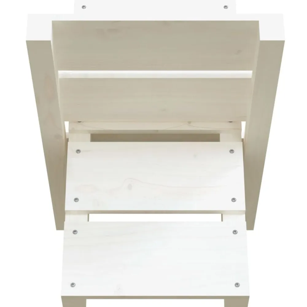vidaXL Accesorios Para Hornos De Leña Y Chimeneas-Soporte de leña madera maciza de pino 47x39,5x48 cm
