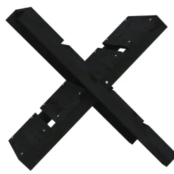vidaXL Accesorios Para Hornos De Leña Y Chimeneas-Soporte de leña madera maciza de pino 47x39,5x48 cm