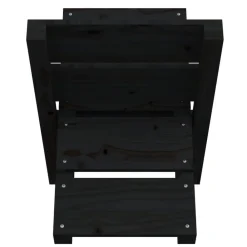 vidaXL Accesorios Para Hornos De Leña Y Chimeneas-Soporte de leña madera maciza de pino 47x39,5x48 cm