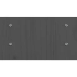vidaXL Soporte de monitor madera maciza de pino 50x27x15 cm Gris Hot