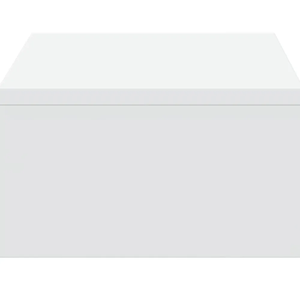 vidaXL Soporte de monitor cajones madera ingeniería 50x27x15 cm Blanco Best