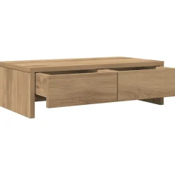 vidaXL Electrónica-Soporte de monitor con cajones madera artisian 50x27x15 cm
