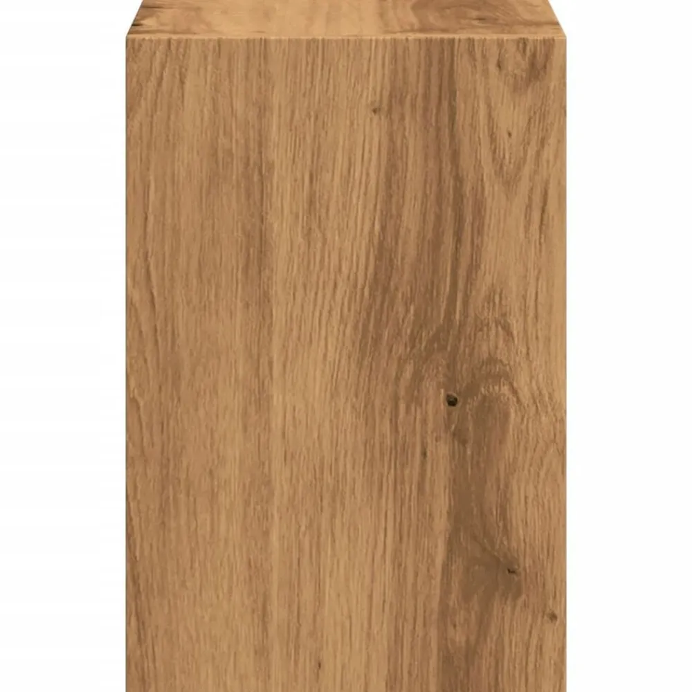 vidaXL Soporte de monitor con organizador escritorio madera artisian Roble artisan Online