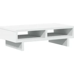vidaXL Electrónica-Soporte de monitor cajones madera ingeniería 50x27x15 cm