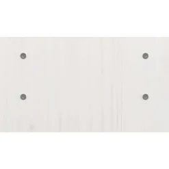 vidaXL Electrónica-Soporte de monitor madera maciza de pino 50x27x15 cm