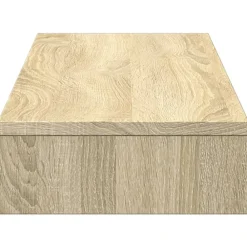 vidaXL Electrónica-Soporte de pantalla madera ingeniería 100x27x10 cm