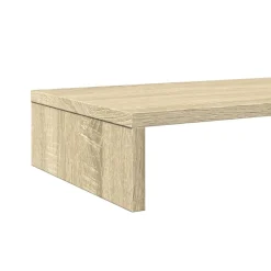 vidaXL Electrónica-Soporte de pantalla madera ingeniería 100x27x10 cm