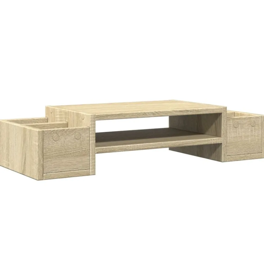 vidaXL Electrónica-Soporte de pantalla con almacenaje 70x27x15 cm