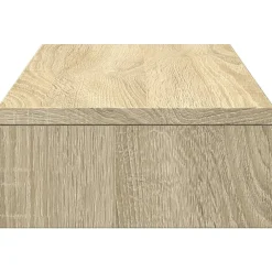 vidaXL Electrónica-Soporte de pantalla ajustable madera 60x24x10,5 cm