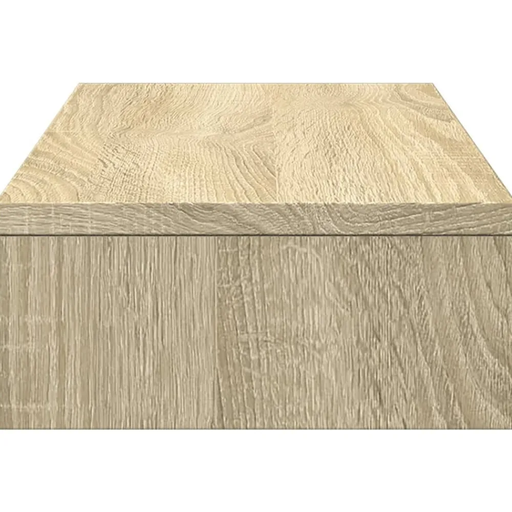 vidaXL Electrónica-Soporte de pantalla ajustable madera 60x24x10,5 cm