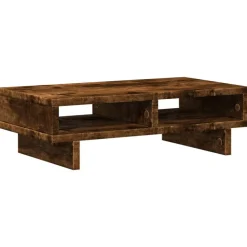 vidaXL Electrónica-Soporte de pantalla madera ingeniería 50x27x15 cm