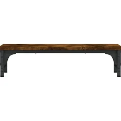 vidaXL Electrónica-Soporte de pantalla madera ingeniería 55x23x14 cm