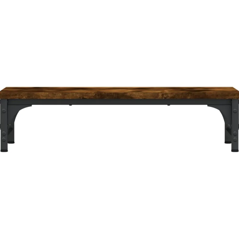 vidaXL Electrónica-Soporte de pantalla madera ingeniería 55x23x14 cm