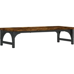 vidaXL Electrónica-Soporte de pantalla madera ingeniería 55x23x14 cm