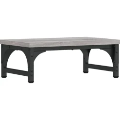 vidaXL Electrónica-Soporte de pantalla madera ingeniería 37x23x14 cm