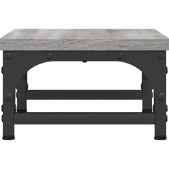 vidaXL Electrónica-Soporte de pantalla madera ingeniería 37x23x14 cm