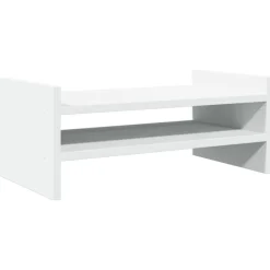 vidaXL Electrónica-Soporte de pantalla madera ingeniería 50x27x20 cm