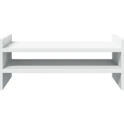 vidaXL Electrónica-Soporte de pantalla madera ingeniería 50x27x20 cm