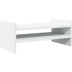 vidaXL Electrónica-Soporte de pantalla madera ingeniería 50x27x20 cm