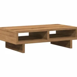 vidaXL Soporte de pantalla madera ingeniería Sonoma 50x27x15 cm Roble Online