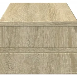 vidaXL Electrónica-Soporte de pantalla madera ingeniería 54x22x15 cm
