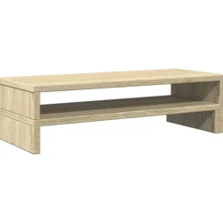 vidaXL Electrónica-Soporte de pantalla madera ingeniería 54x22x15 cm