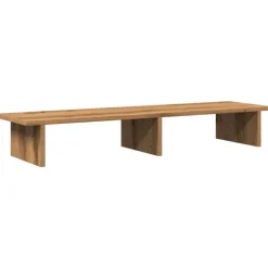 vidaXL Electrónica-Soporte de pantalla madera ingeniería artisian 100x27x15 cm