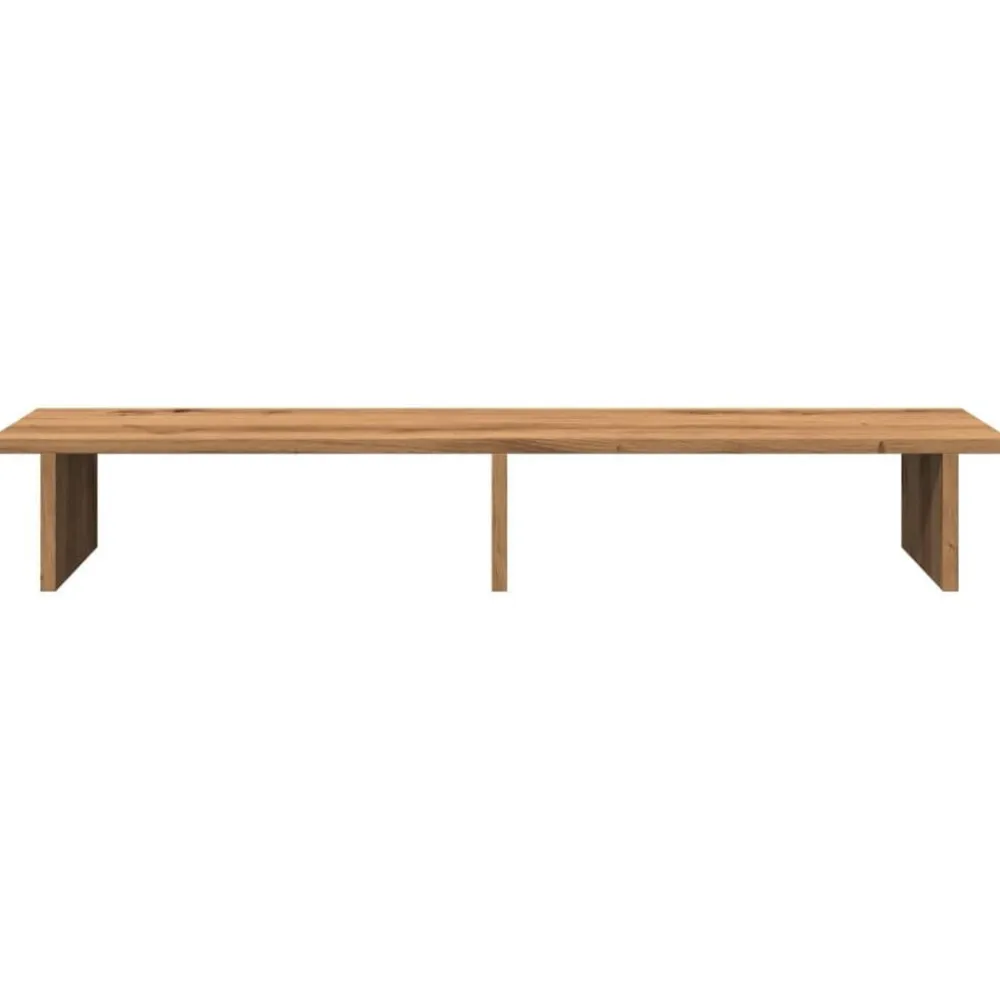 vidaXL Electrónica-Soporte de pantalla madera ingeniería artisian 100x27x15 cm