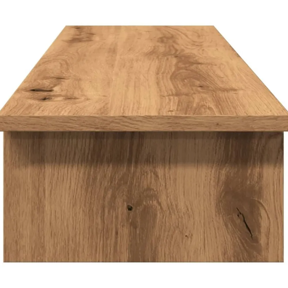 vidaXL Electrónica-Soporte de pantalla madera ingeniería artisian 100x27x15 cm