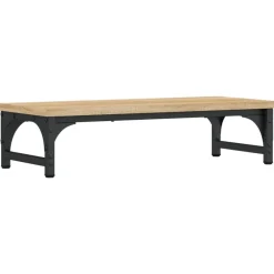 vidaXL Electrónica-Soporte de pantalla madera ingeniería 55x23x14 cm