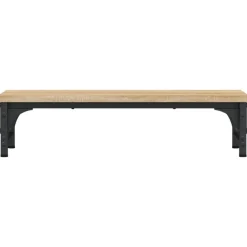 vidaXL Electrónica-Soporte de pantalla madera ingeniería 55x23x14 cm