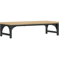 vidaXL Electrónica-Soporte de pantalla madera ingeniería 55x23x14 cm