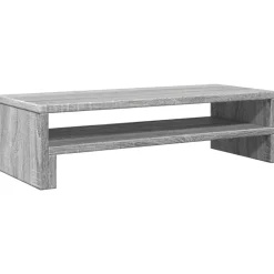 vidaXL Electrónica-Soporte de pantalla madera ingeniería 54x22x15 cm