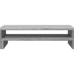 vidaXL Electrónica-Soporte de pantalla madera ingeniería 54x22x15 cm
