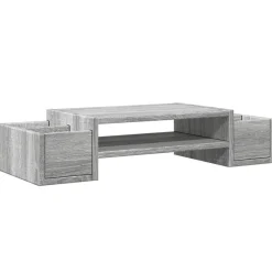 vidaXL Electrónica-Soporte de pantalla con almacenaje 70x27x15 cm