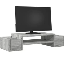 vidaXL Electrónica-Soporte de pantalla con almacenaje 70x27x15 cm