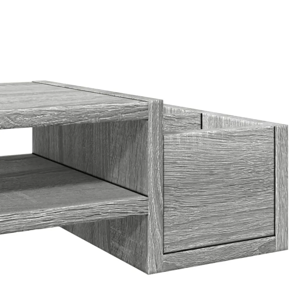 vidaXL Electrónica-Soporte de pantalla con almacenaje 70x27x15 cm