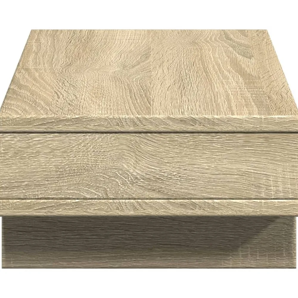 vidaXL Electrónica-Soporte de pantalla madera ingeniería 50x27x15cm