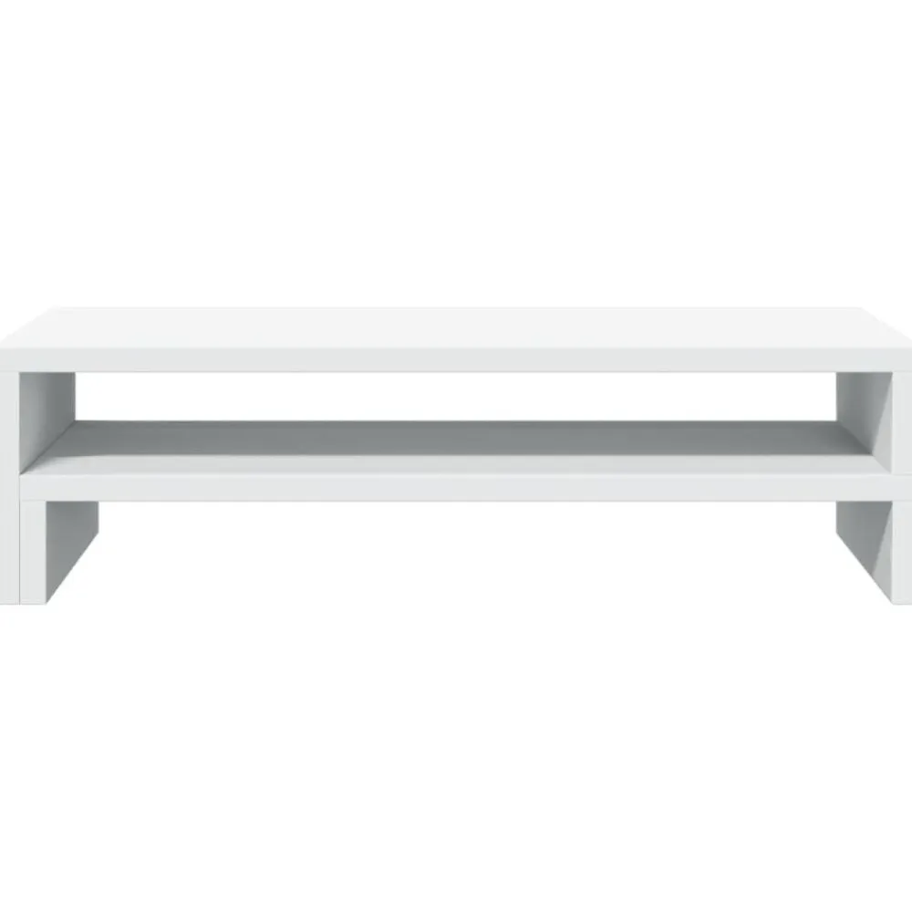 vidaXL Electrónica-Soporte de pantalla madera de ingeniería 54x22x15 cm