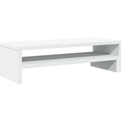 vidaXL Electrónica-Soporte de pantalla madera de ingeniería 54x22x15 cm